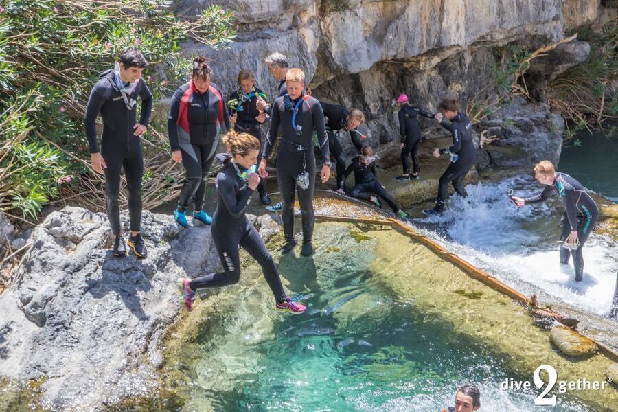 Kourtaliotiko Gorge: Snorkel Trip to the Waterfalls - Fresh spring water, the laguna, and swimming under the falls