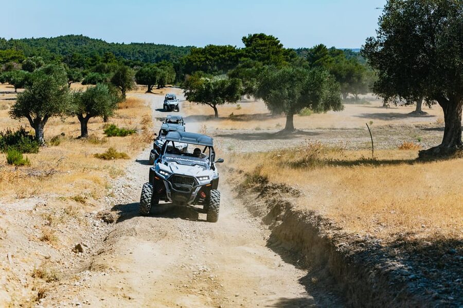Kremasti: Rhodes 4x4 Buggy Off-Road Tour - The off-road route: rocky, dusty, and planned for photo breaks