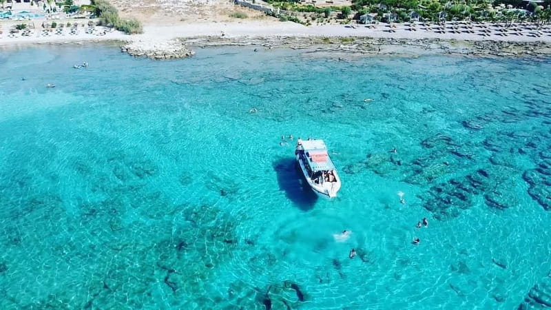 Lindos: 1.5 Hour Glass-Bottom Boat Cruise with Swim Stops - Finding the Melani and getting the small-group advantage