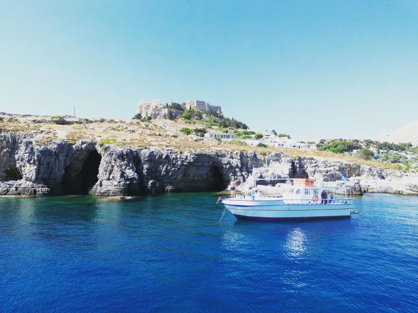 Lindos,Pefkos: All inclusive Swim & Snorkel Boat Cruise - Lindos, Pefkos boat cruise: what you are really buying for $64