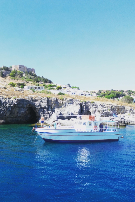 Lindos,Pefkos: All inclusive Swim & Snorkel Boat Cruise - Setting sail: how the three-part route feels in real time