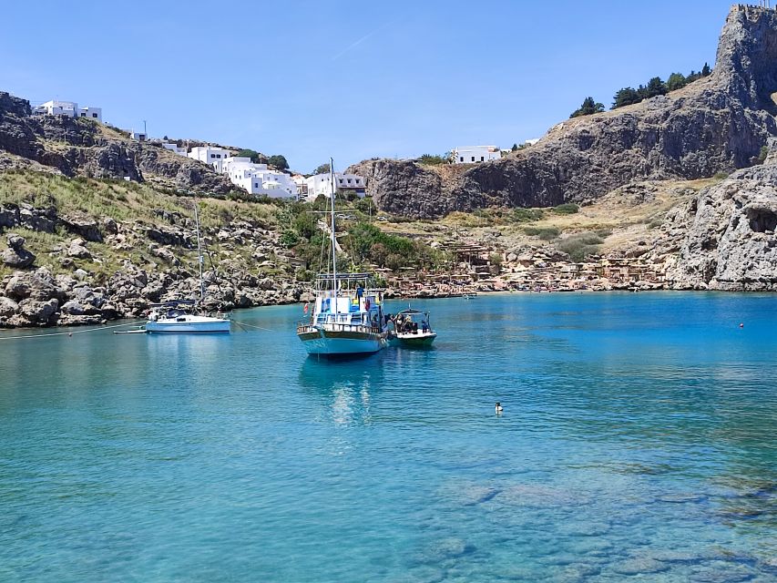 Lindos: Rhodes South-East Coast Cruise with Swim Stops - Key things to know before you go