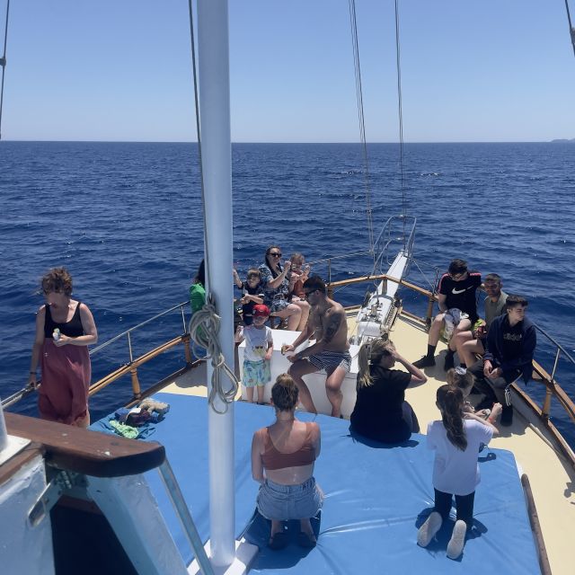 Lindos: Rhodes South-East Coast Cruise with Swim Stops - Meet at Saint Paul’s Bay docks, then start with Lindos from the water