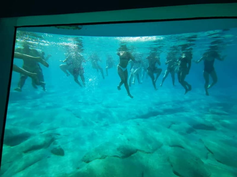 Lindos: Submarine Cruise with Swimming Stop at Navarone Bay - Reef Viewing and Fish Feeding From the Underwater Chamber