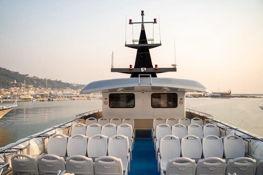 Luxury Boat Trip to Symi Island with Swimming at St. George - The timing: Rhodes to Symi with built-in breathing room