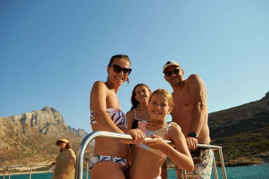 Luxury Catamaran to Balos: Sunset, Snacks, Drinks & Transfer - Kissamos start: the easy part that sets the tone