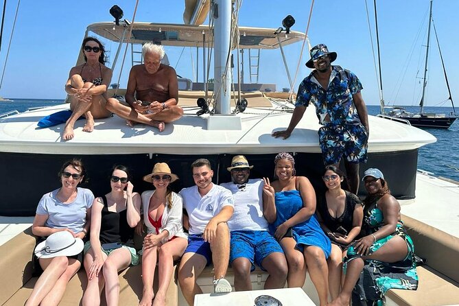Luxury Santorini Sunset Cruise: Dinner, BBQ, Open Bar, Transfers - Key highlights at a glance