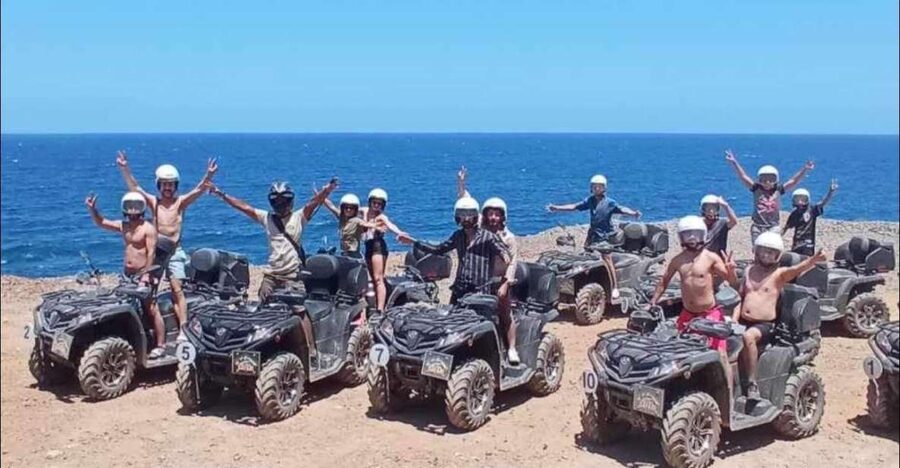 Malia: Off-Road Quad Safari Tour with Lunch and Transfers - Neapolis swimming stop: take advantage of the water break