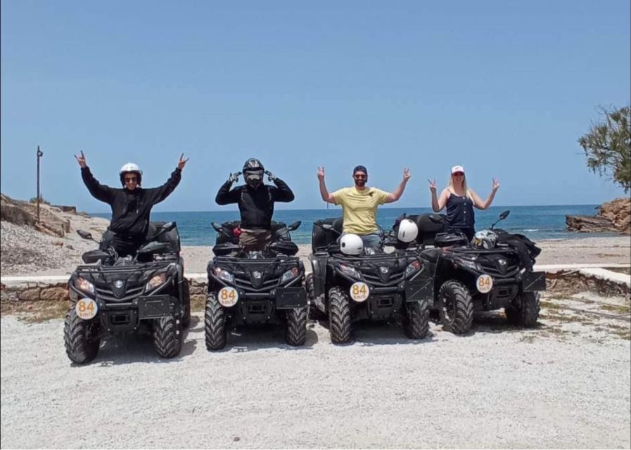Malia: Off-Road Quad Safari Tour with Lunch and Transfers - Sisi beach and the food you’ll remember