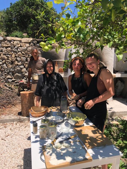 Melanes: Naxos Perivoli Farm & Cooking Class with Wood Fire - Included lunch, wine, dessert, and fruit preserves