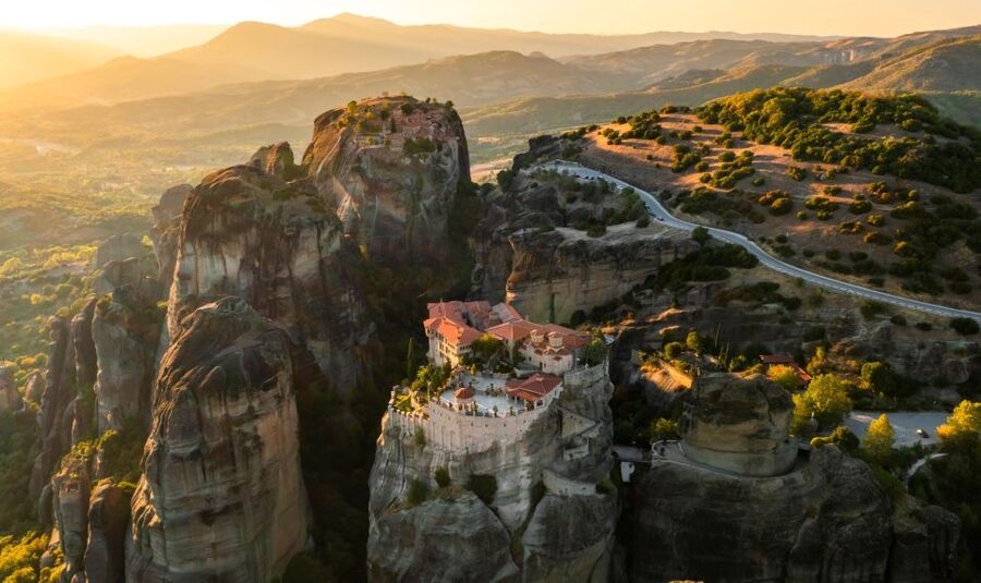 Meteora: Sunset Hike to Secret Caves - The Ancient Monks Prison: a memorable, slightly eerie detour