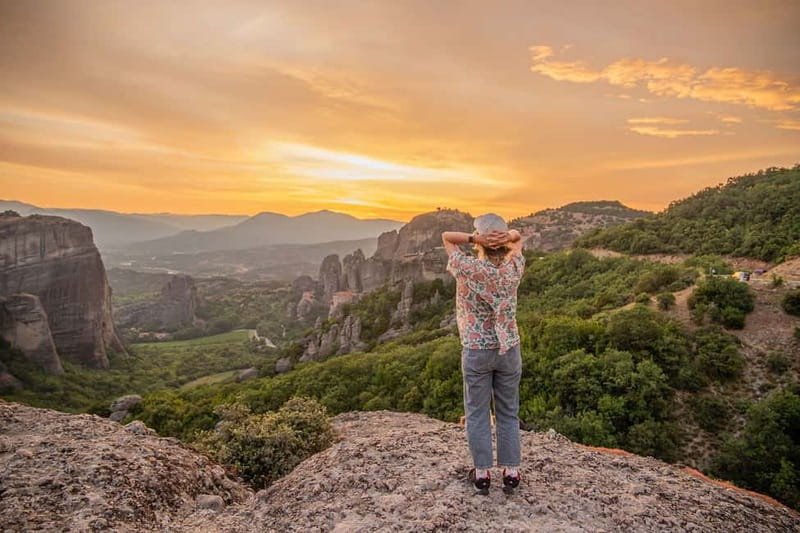Meteora: Sunset Small Size Tour with Monasteries & Caves - St. Stephen Monastery: longer time and a chance to see inside