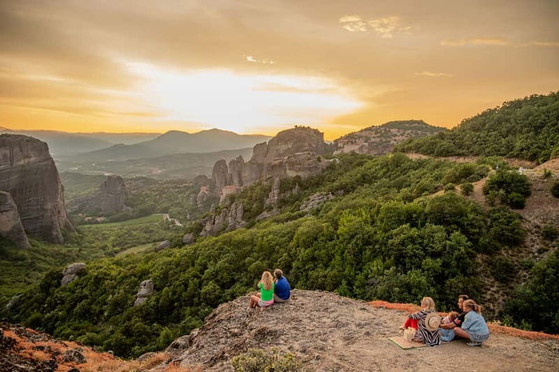 Meteora: Sunset Small Size Tour with Monasteries & Caves - Bandovas hermit caves of Badova: the story behind the rock cells