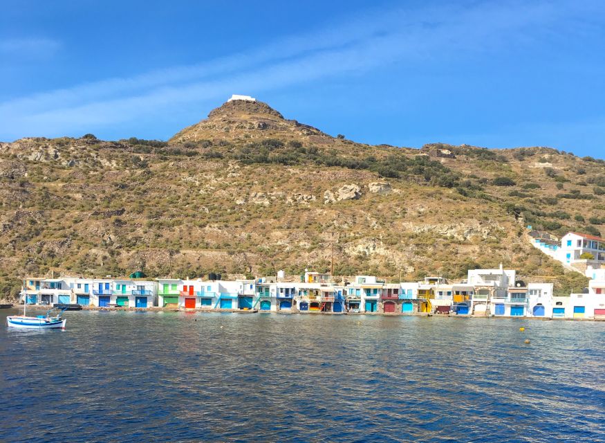 Milos: Full-Day Catamaran Cruise to Poliegos and Kleftiko - Return sailing: Kimolos, Agios Eustathios, and possible Trachilas stop
