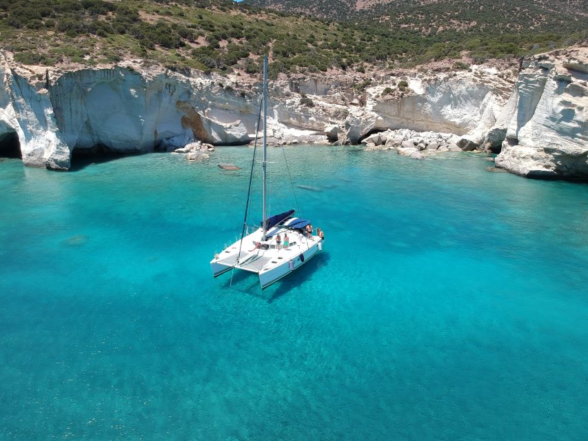 Milos: Full-Day Catamaran Cruise with Paddle Board - Paddleboard Time and Snorkel Gear: Active, Not Just Scenic