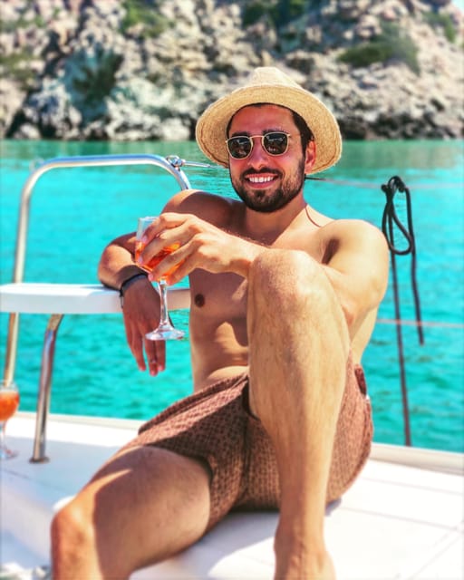 Milos: Full-Day Kleftiko Poliegos Sailboat Tour with Lunch - Agathia Beach breakfast, then swim and snorkel