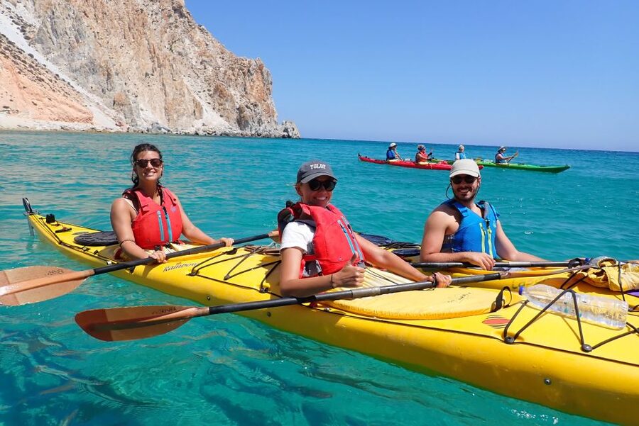 Milos: Guided Kayaking Trip with Snorkelling & Lunch - Safety, Guides, and What a Relaxed Pace Really Means