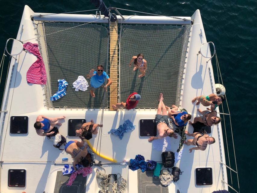 Milos: Half-Day Morning Catamaran Cruise to Kleftiko - Setting sail from Adamas, then cruising past Milos’ carved-rock ports