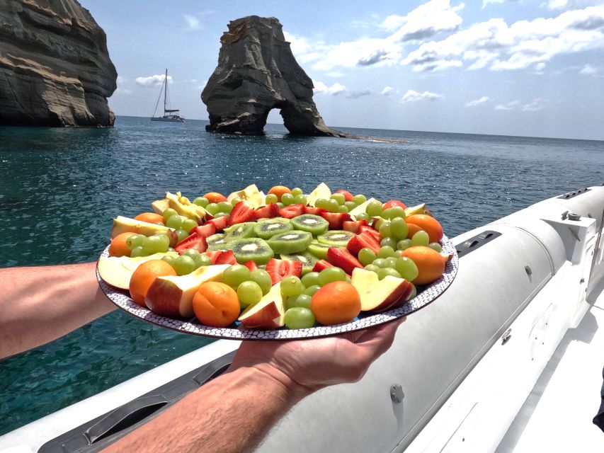 Milos: Half-Day Speedboat Cruise to Klefiko with Snorkeling - The Volcano boat experience: comfort, safety, and real onboard perks