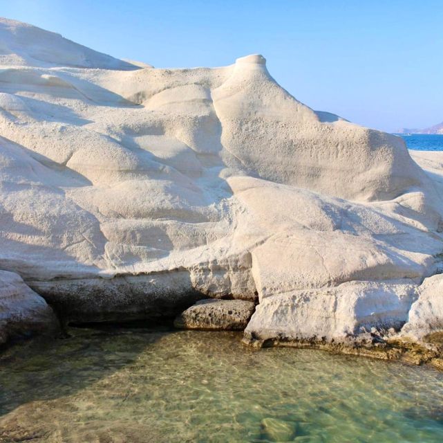 Milos Instagram Tour - Papafragkas: The Cave Pool That Makes Photos Look Fake