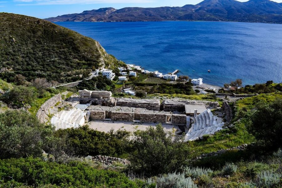 Milos Island: Archaeology & Culture Tour - Papafragas volcanic pools, the perfect way to start
