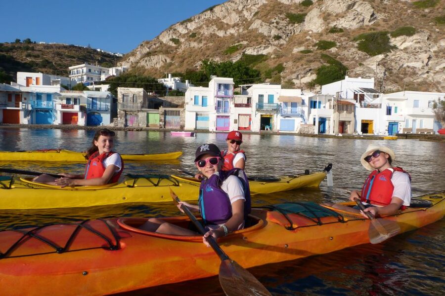 Milos: Sea Kayaking Trip at Sunset with Snack - From Lagada to Klima: how the 3-hour plan flows