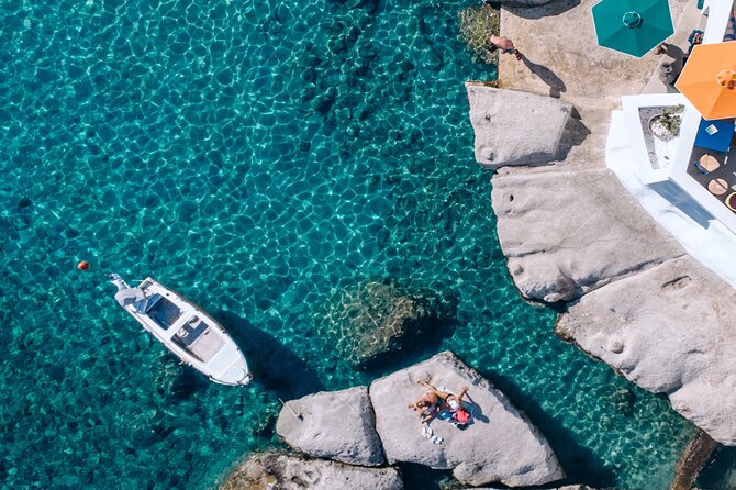 ❖ Milos: Small Group Yacht Tour—Kleftiko Sarakiniko Poliegos - Kleftiko caves: where the schedule gives you real water time