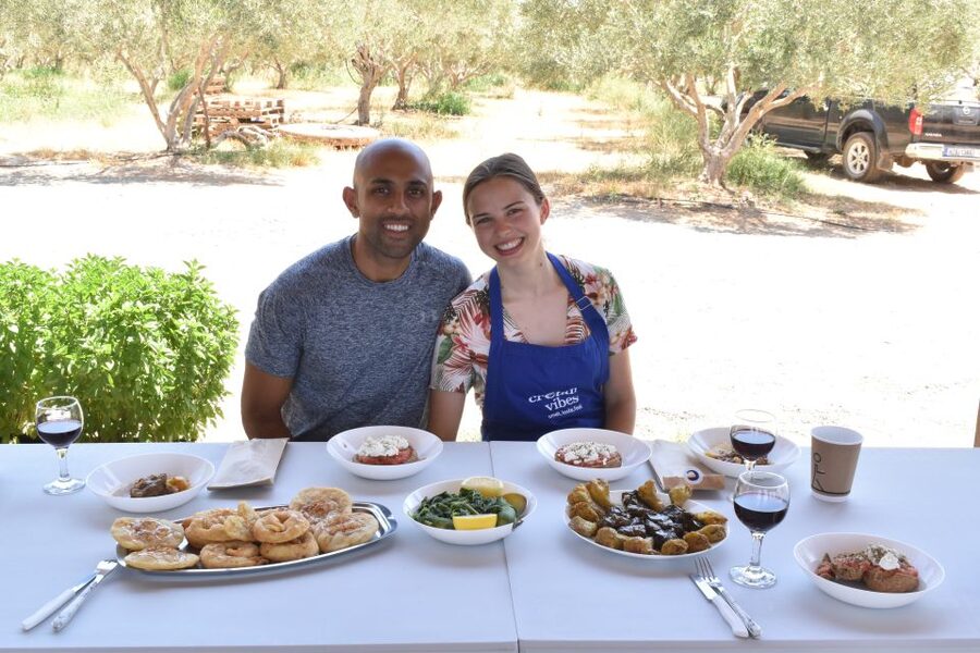 Moires: Cooking Class and Olive Oil Tasting at a Family Farm - Farm ingredients and the garden-to-kitchen feel