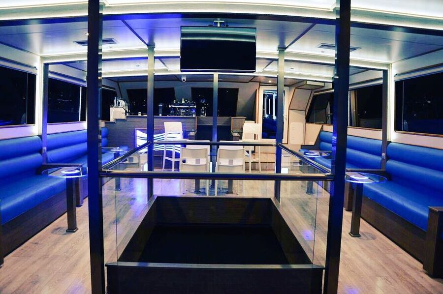 Mount Athos Glassbottom Cruise with Ammouliani Island visit - Comfort, onboard basics, and the bar you might actually use