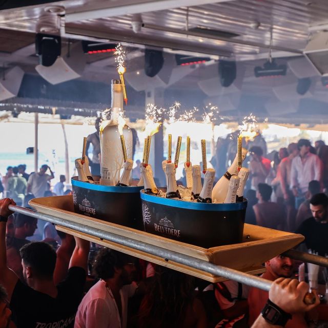 Mykonos: Best Beach Clubs Crawl Day Party - Tropicana Beach Club at 4:30 PM, when the energy flips