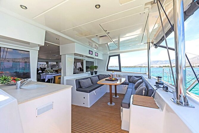 Mykonos Catamaran Premium Day-Sunset Tours 8-flavor Meal & Drinks - Snorkeling, SUP, Sea Scooters: The Real Entertainment Package