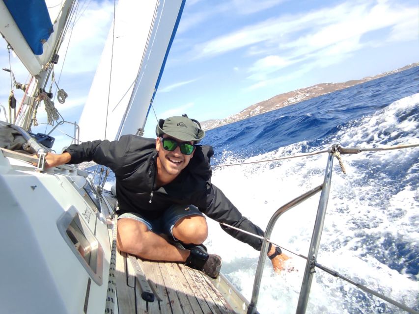 Mykonos: Delos and Rhenia Full-Day Sailing Cruise with Meal - The Sail to Delos: Mykonos Views Plus a Taste of the Aegean Mood