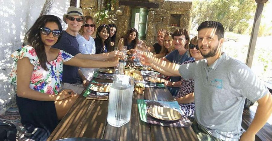 Mykonos: Farm, Ano Mera Village, and Beaches Guided Tour - Mykonian Spiti farm: animals, hands-on options, and wine talk