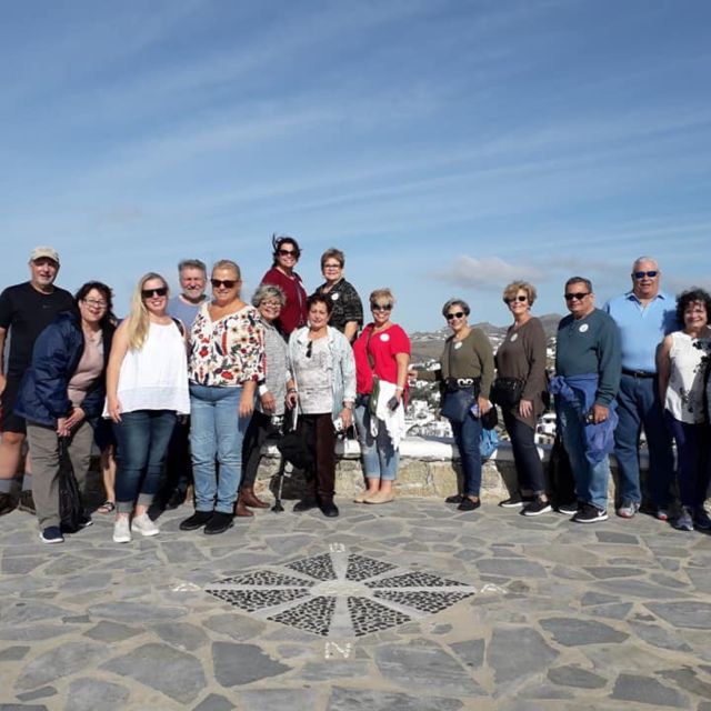 Mykonos: Farm, Ano Mera Village, and Beaches Guided Tour - Hidden beaches you can photograph without the stress of swimming time