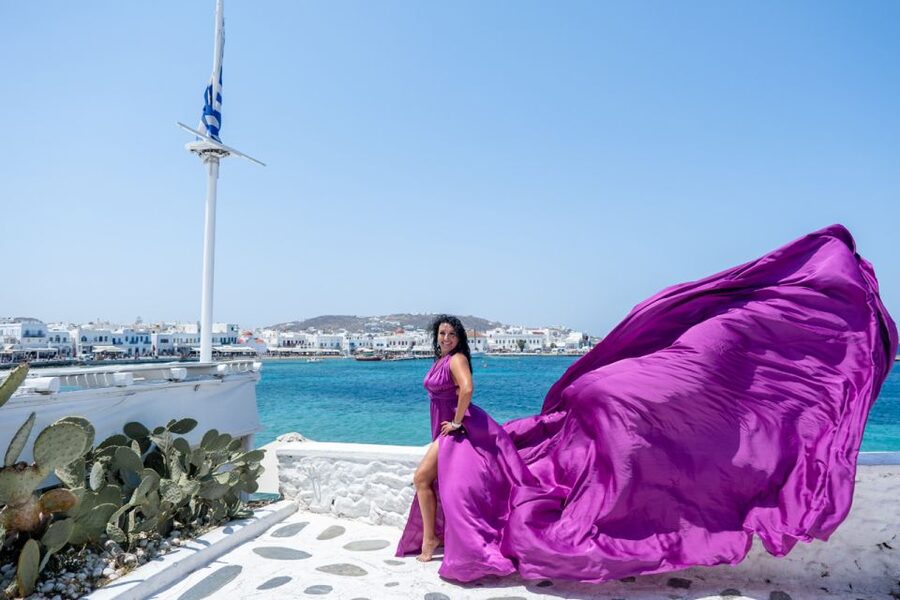 Mykonos: Flying Dress Photoshoot - Who This Is For, and Who Might Skip It