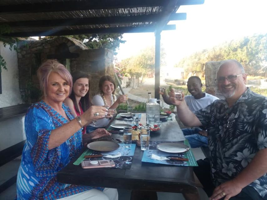 Mykonos: Full-Day Sightseeing Tour with Lunch - Mykonian Farm lunch, Greek cooking, and a quick wine lesson