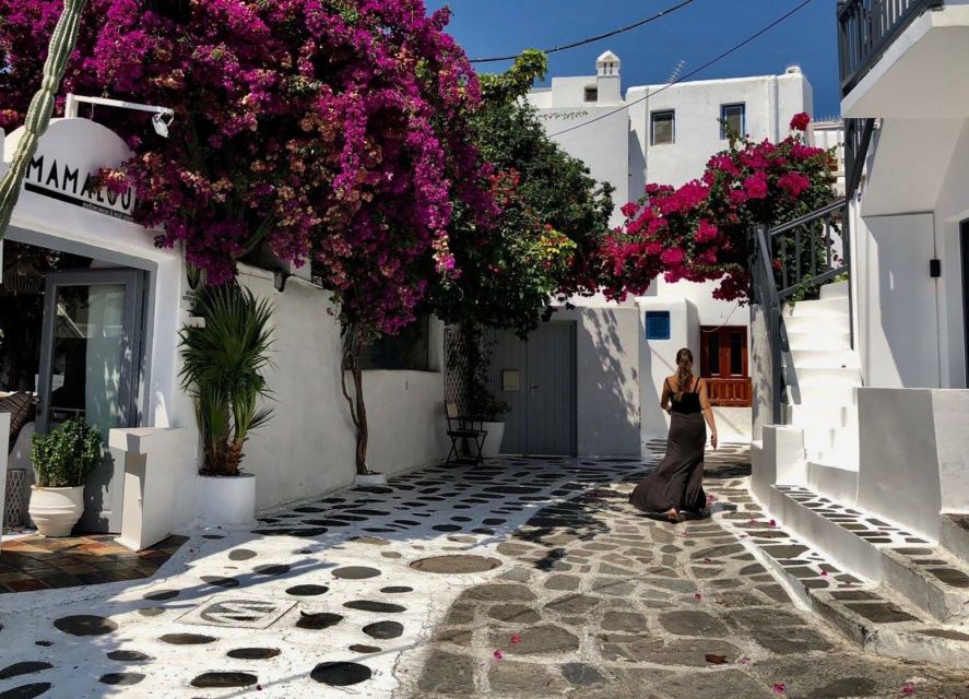 Mykonos: Full-Day Sightseeing Tour with Lunch - Kalo Livadi and Kalafati, scenic photos without the swimming plan