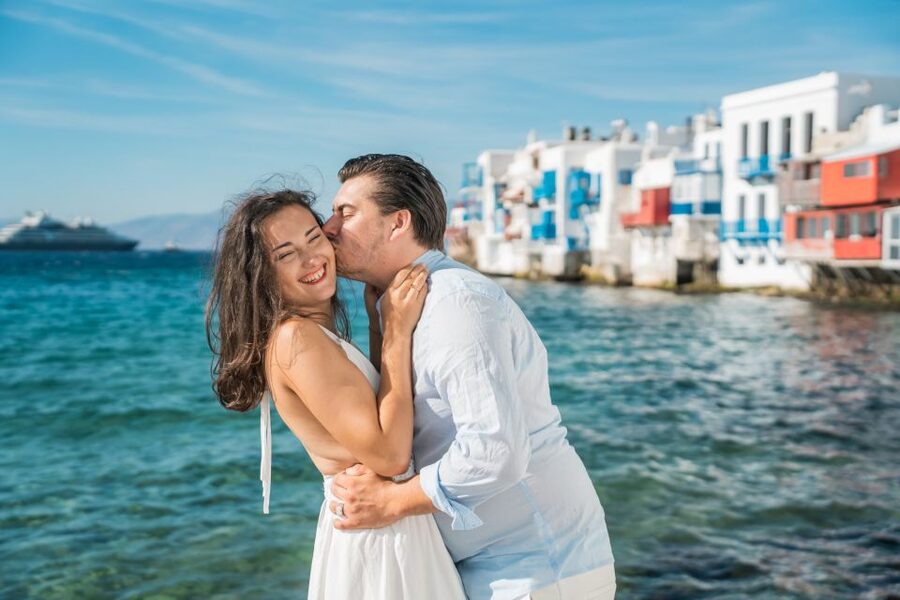 Mykonos: Photo Shoot with a Private Vacation Photographer - Getting your edited photos in a password-protected gallery
