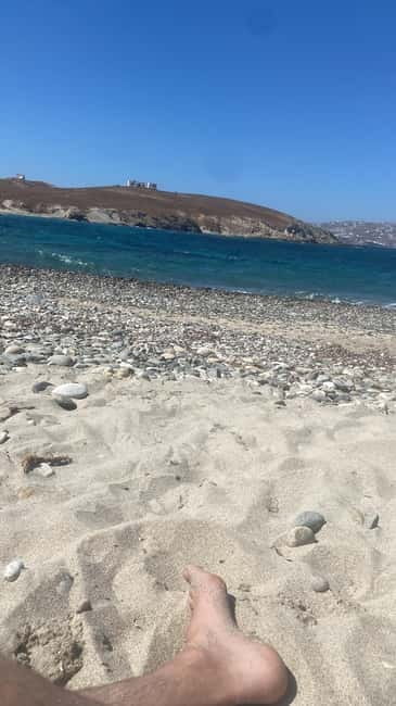 Mykonos: Private Island Tour with local guide -Jeep Renegade - The local café break: sweets, coffee, and a real pause
