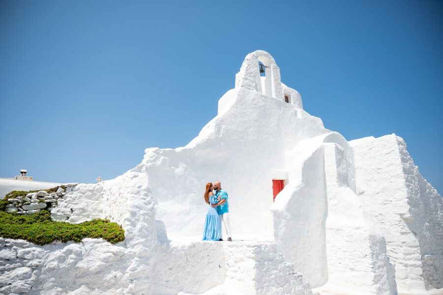 Mykonos Private Photoshoot - First stop: Windmills meeting point, then straight into photo mode