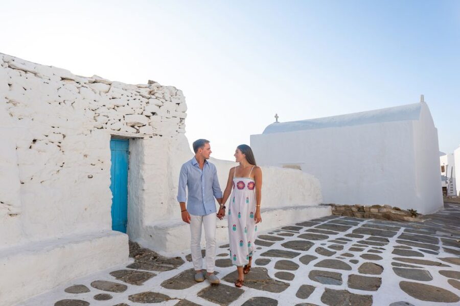 Mykonos Private Photoshoot - Hidden photospots: the difference between nice and memorable