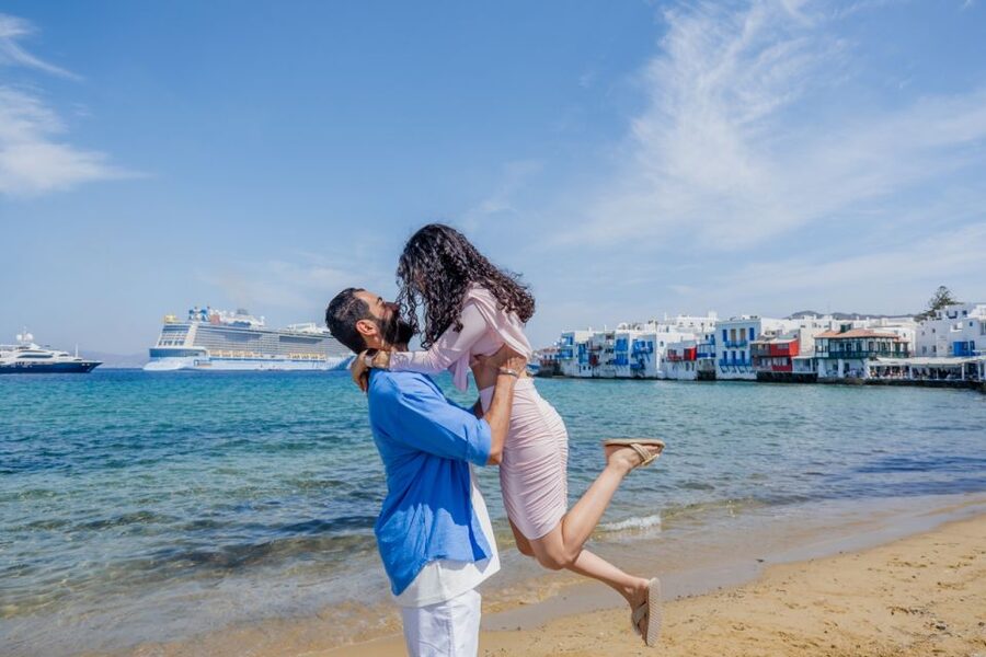 Mykonos Private Photoshoot - What you get back: 50 edited plus 100 unedited photos