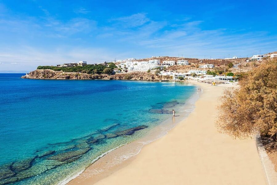Mykonos: Private Tour Island With A Local - Panormos, Ftelia, and the beach-photo rhythm