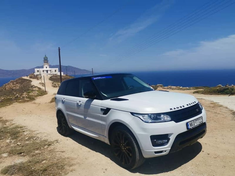 Mykonos: Private Tour with Range Rover - Key things I’d write on your Mykonos planning sticky note