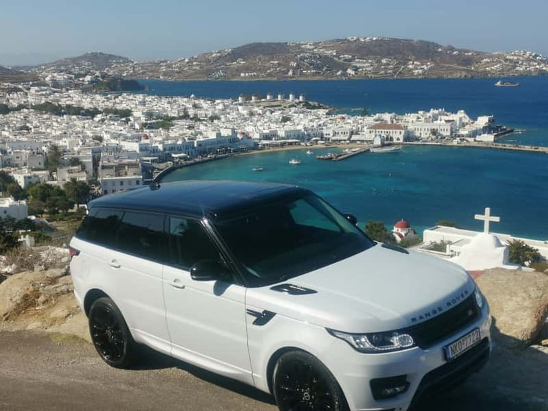 Mykonos: Private Tour with Range Rover - Old Town Icons: Little Venice and Paraportiani Without the Stress