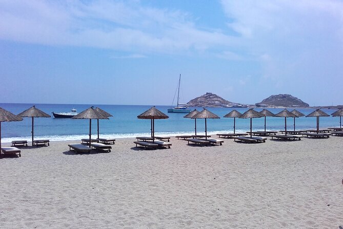 Mykonos Shore Excursion with Pickup from Cruise Ship Terminal - Kalafati Beach stop: short sea air, not a long swim session