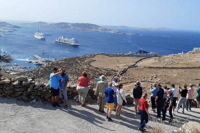 Mykonos Shore Excursion with Pickup from Cruise Ship Terminal - Ano Mera village and Panagia Tourliani Monastery: the island’s quieter side