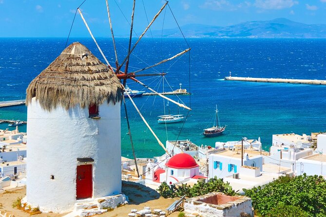 Mykonos Small Group Tour for Cruise Passengers — Port Pickup - The route: lighthouse to beaches to Mykonos Town in about 4 hours