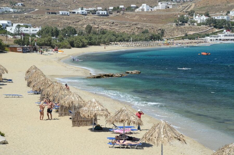 Mykonos: South Coast Cruise - Getting Ornos Started: Where You Meet and What You Carry