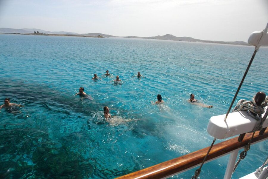 Mykonos: Sunset Party Boat Cruise with 1 Drink - Agios Stefanos Swim Stop: How Much Water Time You Get